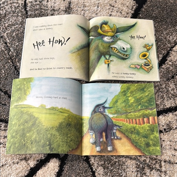 Scholastic The Wonky Donkey and The Dinky Donkey Book Set - Picture 3 of 3